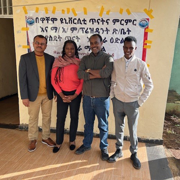 Herns Marcelin and Cela with the Virtual Museum Partners at Universidad Autonoma de Mexico and Universidad Autónoma de Zacatecas