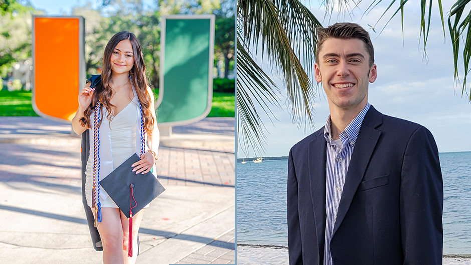 Betty Srour and PJ Hamill