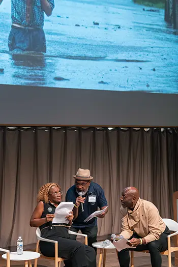 Readings during the Hurricane Stories event