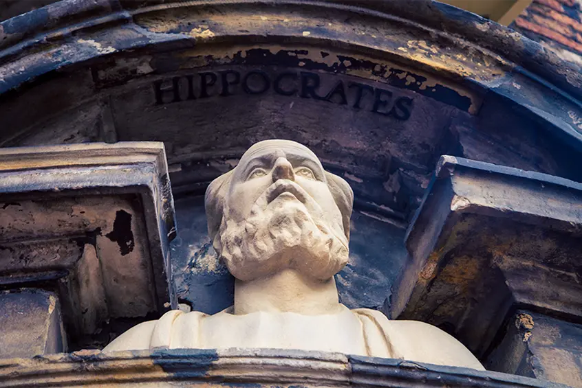 Statue of Hippocrates