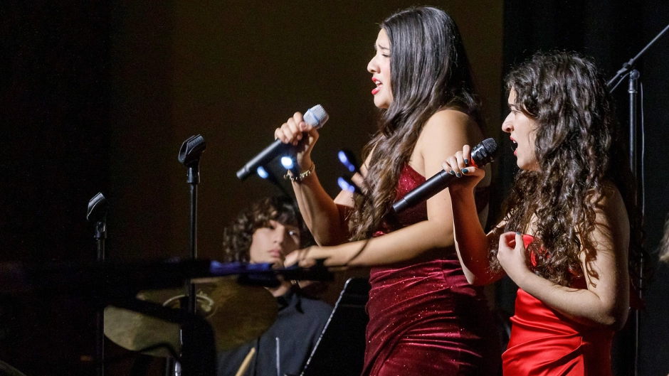 MusicReach contemporary students perform at Winter Wonderful last December. Photo courtesy Frost School of Music.