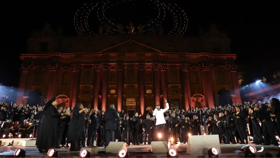 pharrell williams voices of fire faith for the world concert vatican