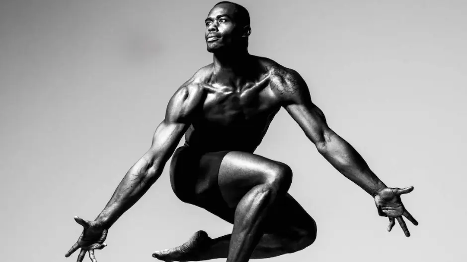Dancer and choreographer Jamar Roberts studied with Peter London in Miami. Photo by Michael Avedon.