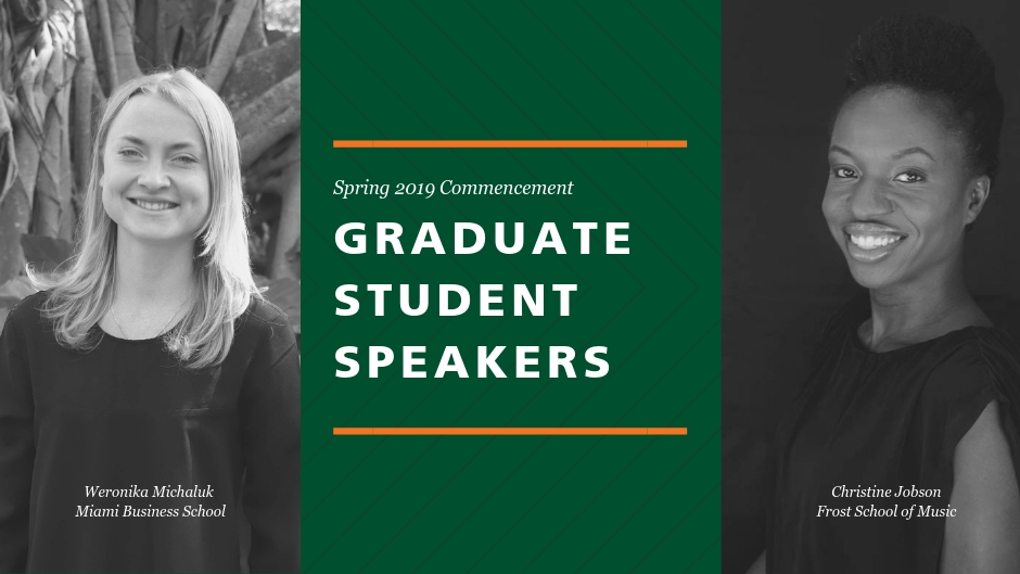 Commencement Profiles Meet the FirstEver Graduate Student