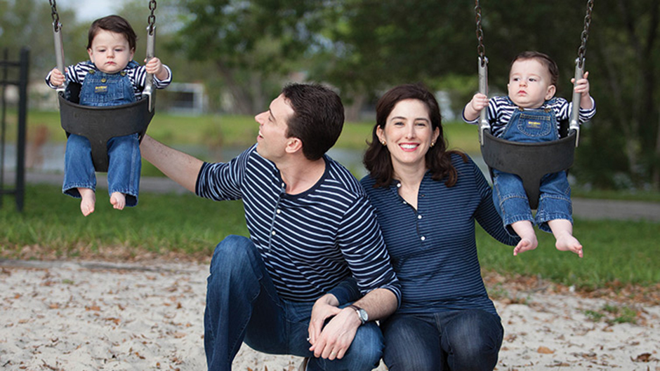 Marla Somerstein Neufeld, J.D. ’07 and her family