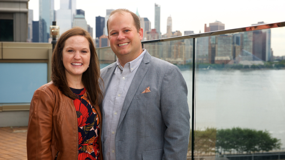 Picture of Joy Purcell, J.D. ’08, and Kevin Roach, J.D. ’08