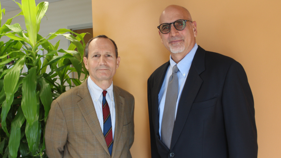 Picture of Professor Anthony Alfieri & Alan Farago