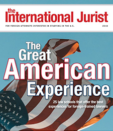 International Jurist cover story