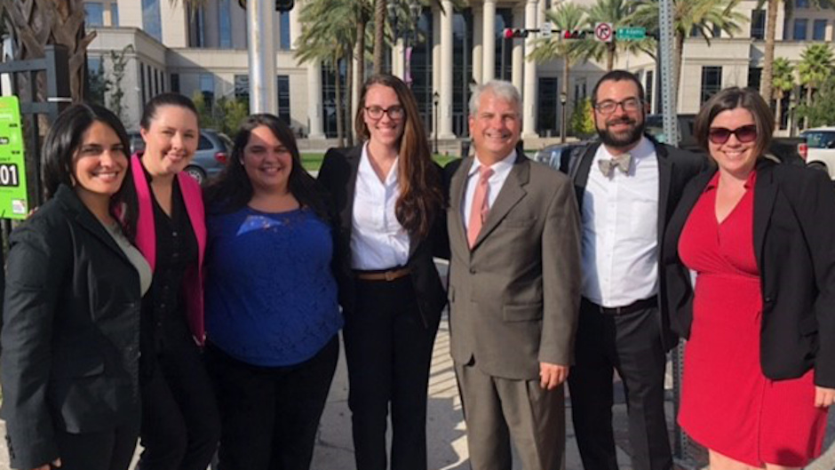 Picture of lawyers from the Florida Innocence Clinic