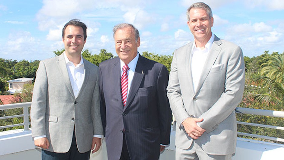  Picture of Anthony de Yurre, LL.M. '05, Jeff Berkowitz, J.D. '74 & Jerome Hollo, J.D. '93