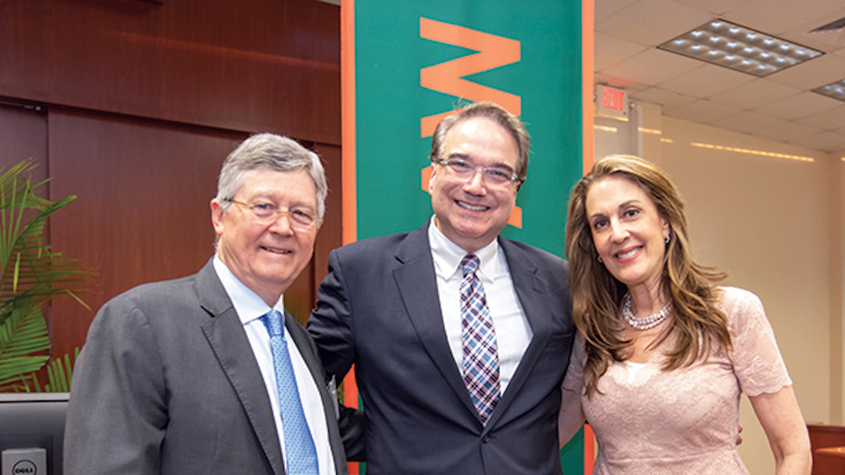 Picture of Keith Wold, LL.M. '17, Dean Anthony  E. Varona & Jennifer Heller Wold
