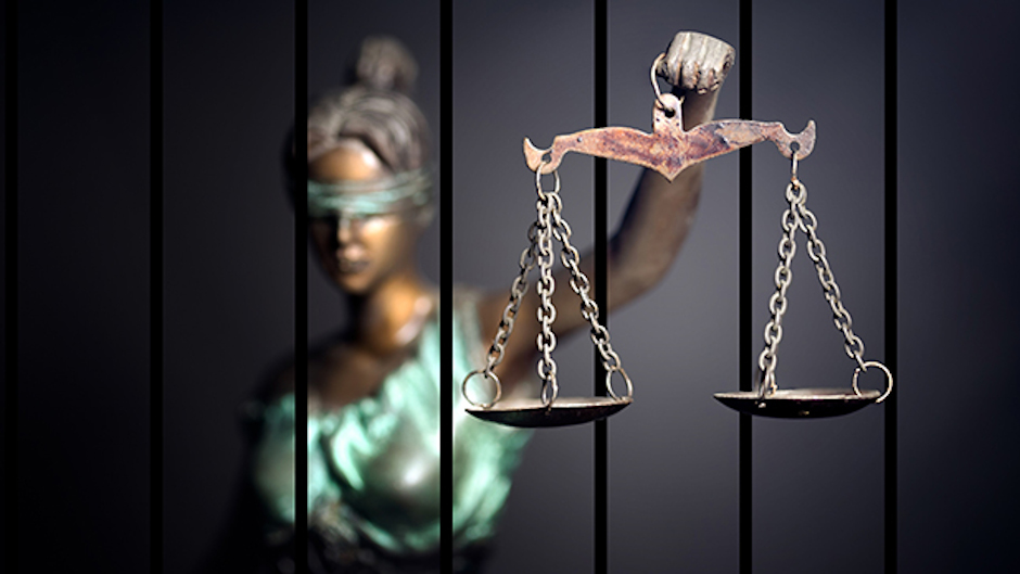 Lady justice holding scales