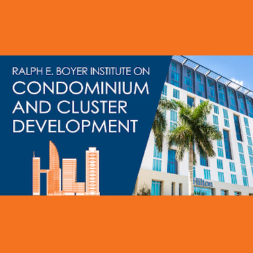 Condo and development law conference at Miami law banner