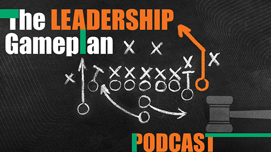 Graphic for the Leadership Gameplan Podcast