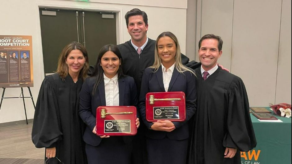 Amassing Best Moot Court Team – Yearly Competition is Reason Miami Law is 17th in U.S.