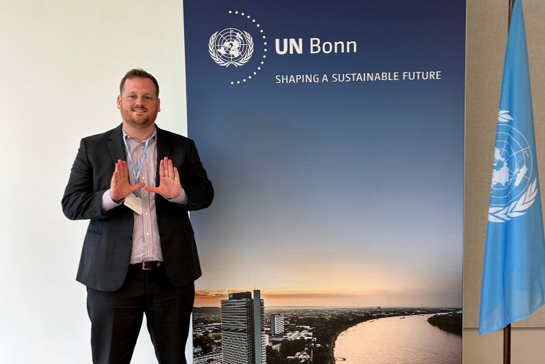 Student Travels to Bonn, Germany, for Meetings on Global Climate Technology Development and Transfer
