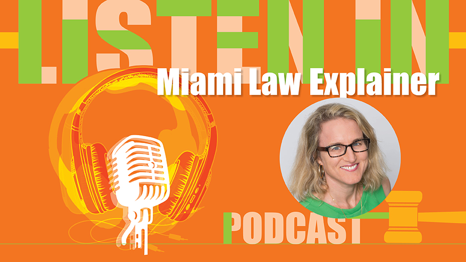Professor Tamara Lave Discusses President Trump’s Legal Woes on the Explainer Podcast