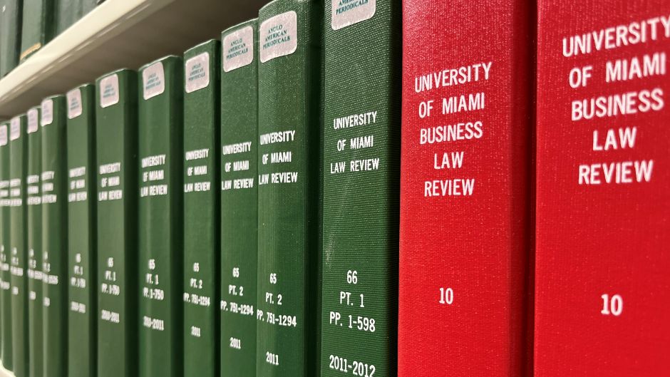 Sidley Austin Endows Law Review Scholarship at Miami Law
