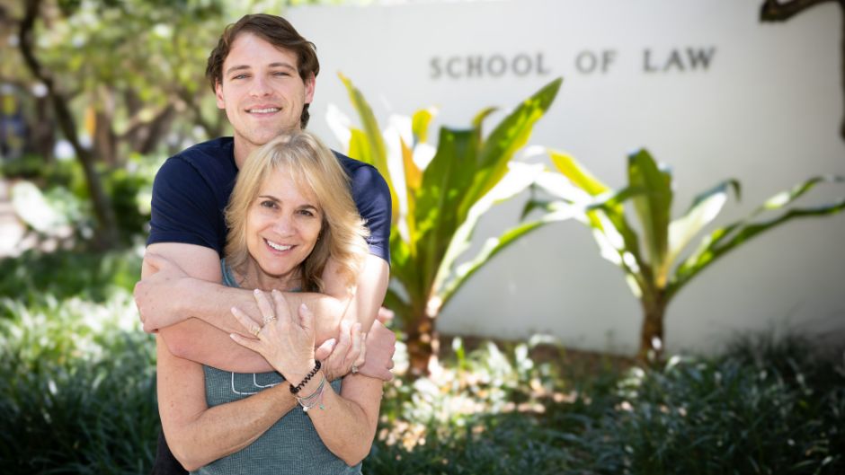 Mother and Son Navigate the Law School Experience