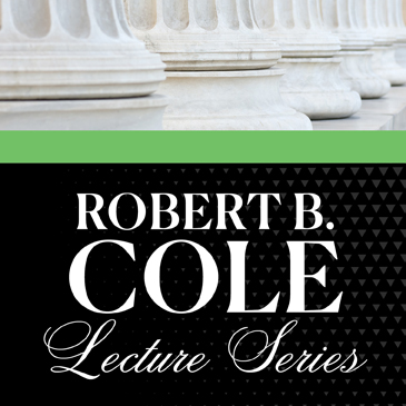 Chief Judge for the U.S. Court of Appeals for Veterans Claims presents Cole Lecture