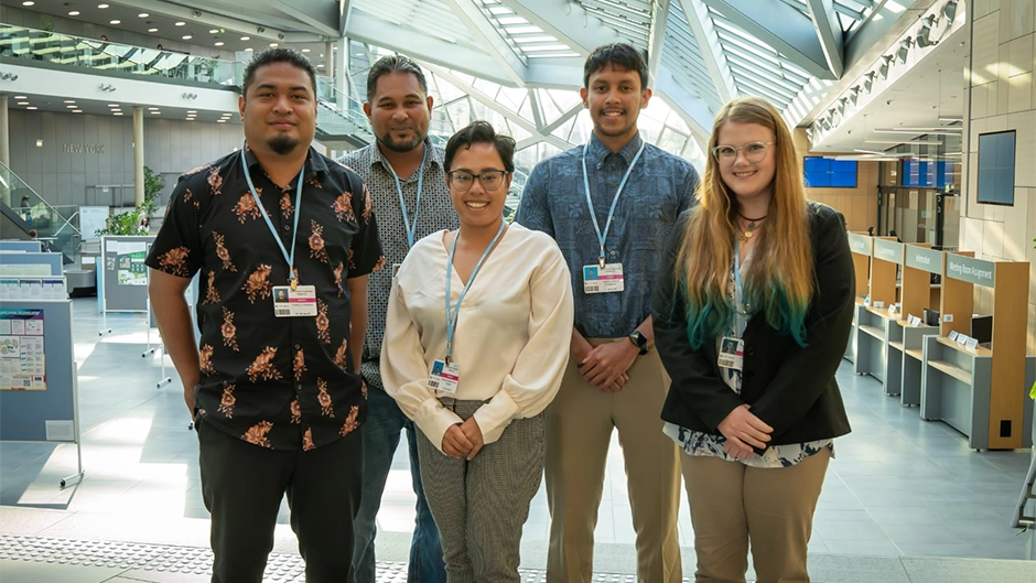 Helping a Pacific island nation make a global impact on climate policy 