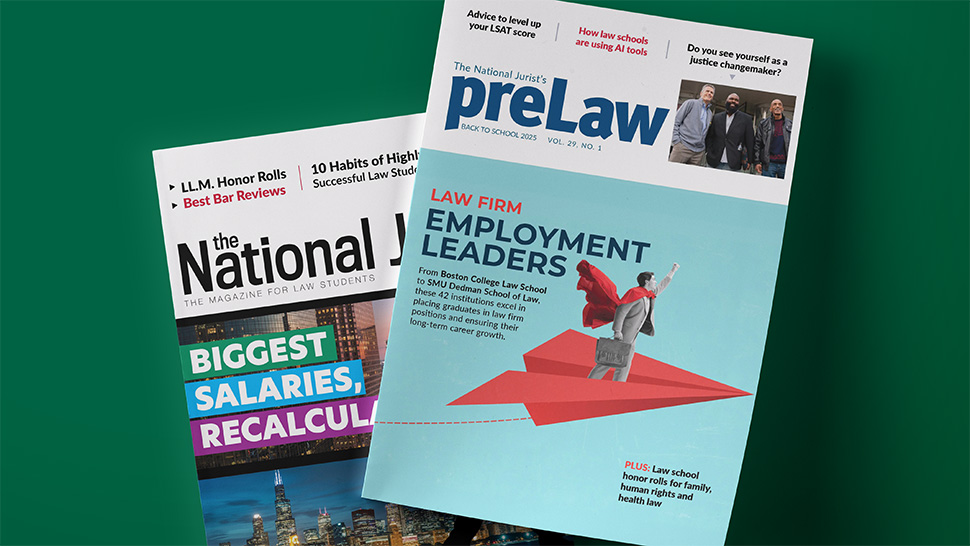 School of Law recognized as national innovator, sweeps top marks in 2025 rankings