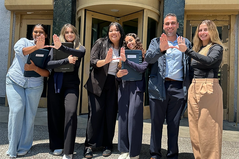 Students gain advocacy skills leading first-ever 'Know Your Rights' workshop at downtown detention center