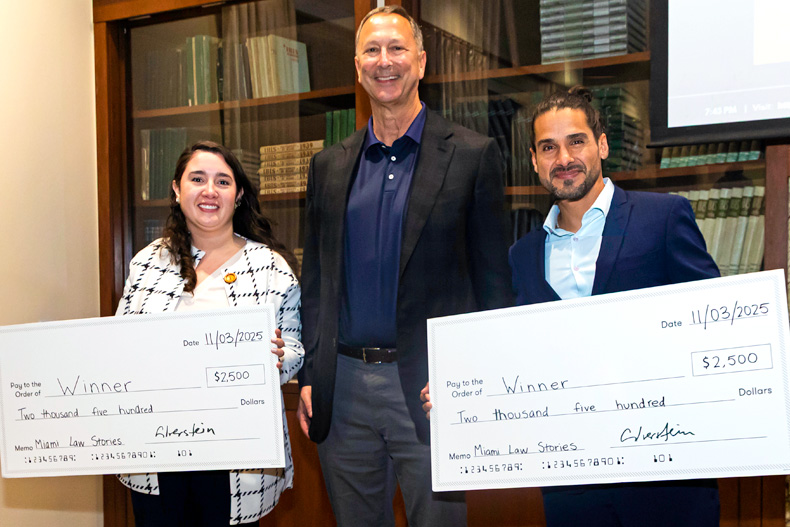 New tradition: Miami Law launches storytelling night