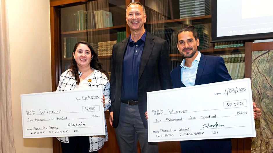 New tradition: Miami Law launches storytelling night