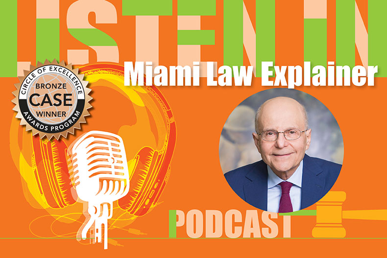 Professor Irwin Stotzky discusses Haiti’s perpetual crisis on Miami Law’s Explainer podcast