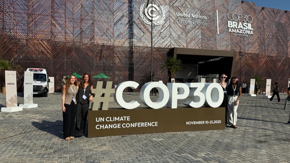 UM students anchor small Islands in a global storm at the COP30 in Brazil