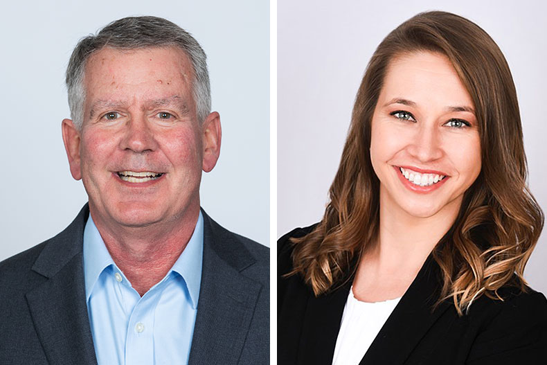 Doug Ruley and Abigail Fleming