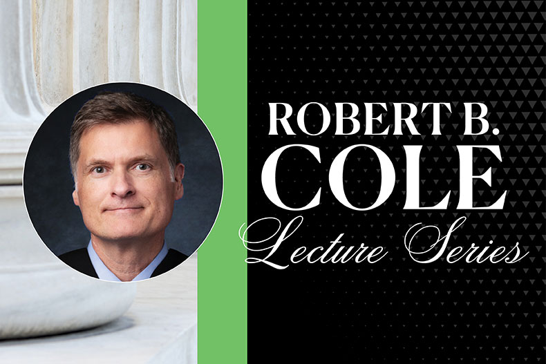 Robert B. Cole Lecture Series hosts centennial fireside chat with Florida Chief Justice Carlos G. Muñiz