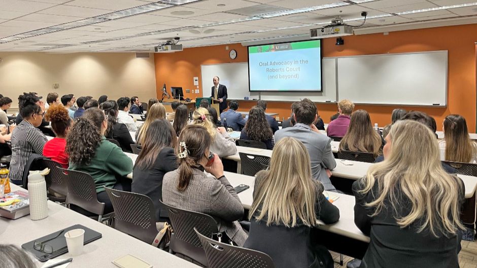 From Solicitor General to the bench: Miami Law students gain front-row access to legal titans
