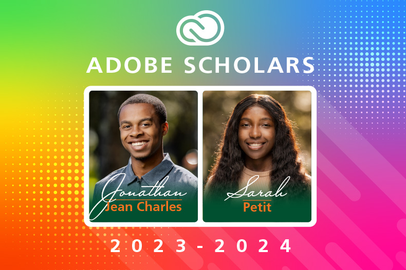 Adobe Scholars celebration on April 22 