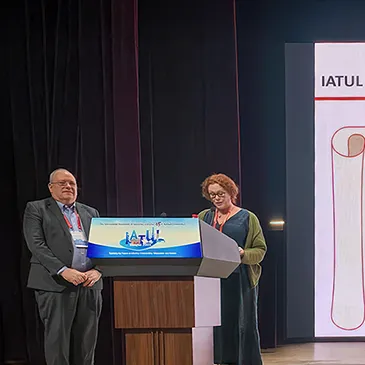 IATUL awards Lifetime Membership to Dean of Libraries Charles Eckman at 45th Annual Conference 