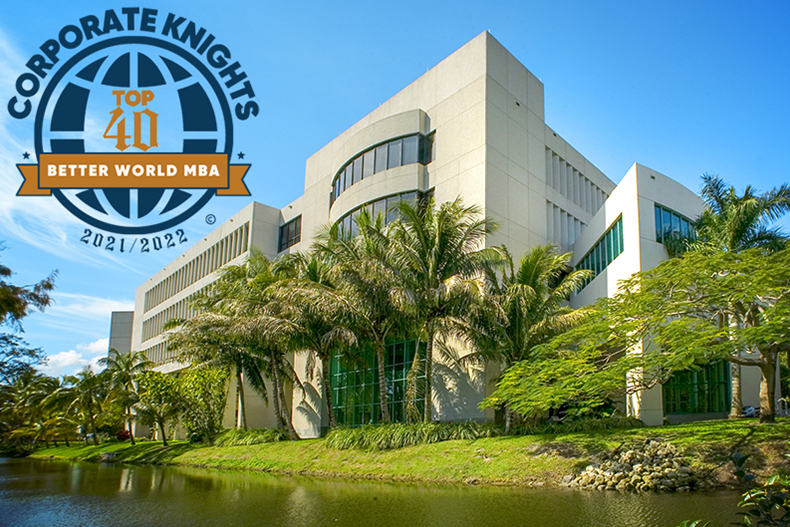 Miami Herbert MBA program ranks No. 6 in the U.S. in Corporate Knights’ 2021 sustainability rankings 