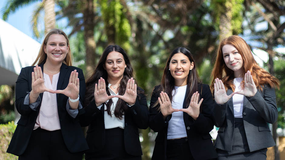Miami Herbert undergraduate finance team excels in the CFA Institute Research Challenge