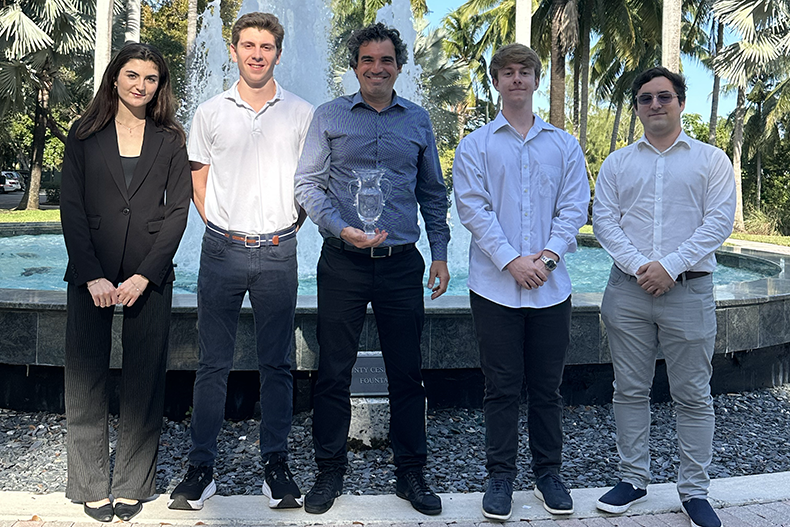 Miami Herbert team shines in Federal Reserve contest