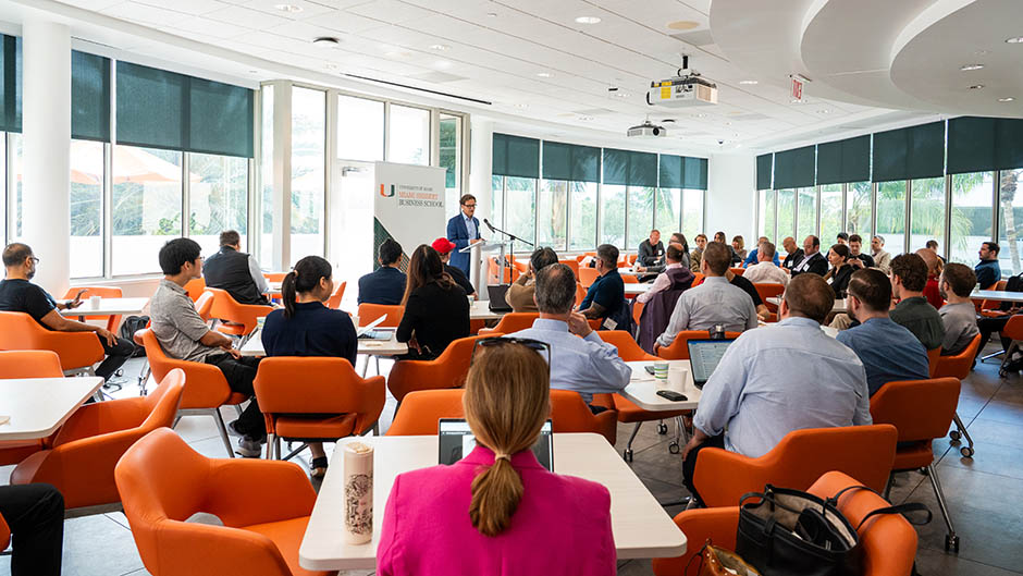 Students engage with blockchain leaders at Miami Herbert conference