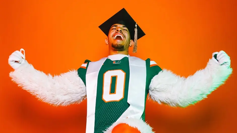 A fowl secret unmasked at graduation