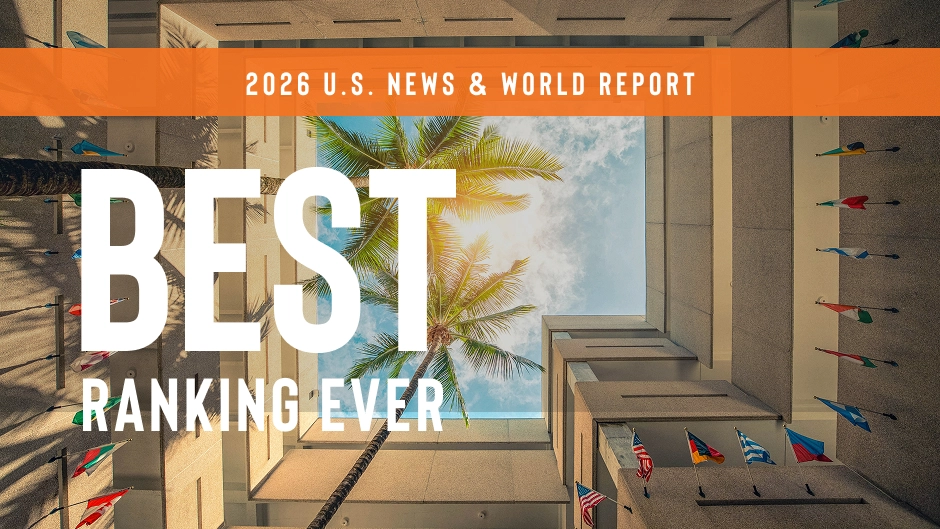 Miami Herbert achieves best-ever U.S. News undergraduate ranking