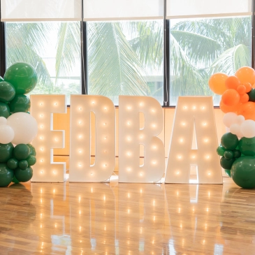 Elite executives launch Miami Herbert's inaugural doctoral program banner 