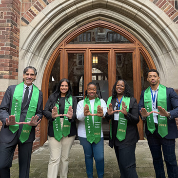 Ph.D. Candidates Inducted into Honor Society 