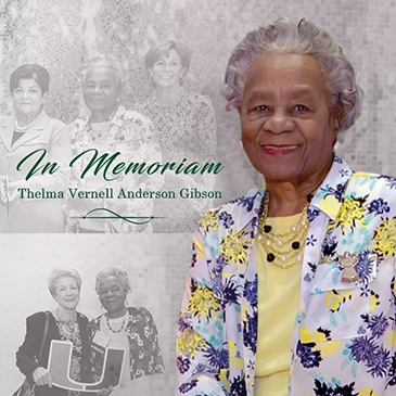 In Memoriam: Thelma Vernell Anderson Gibson 