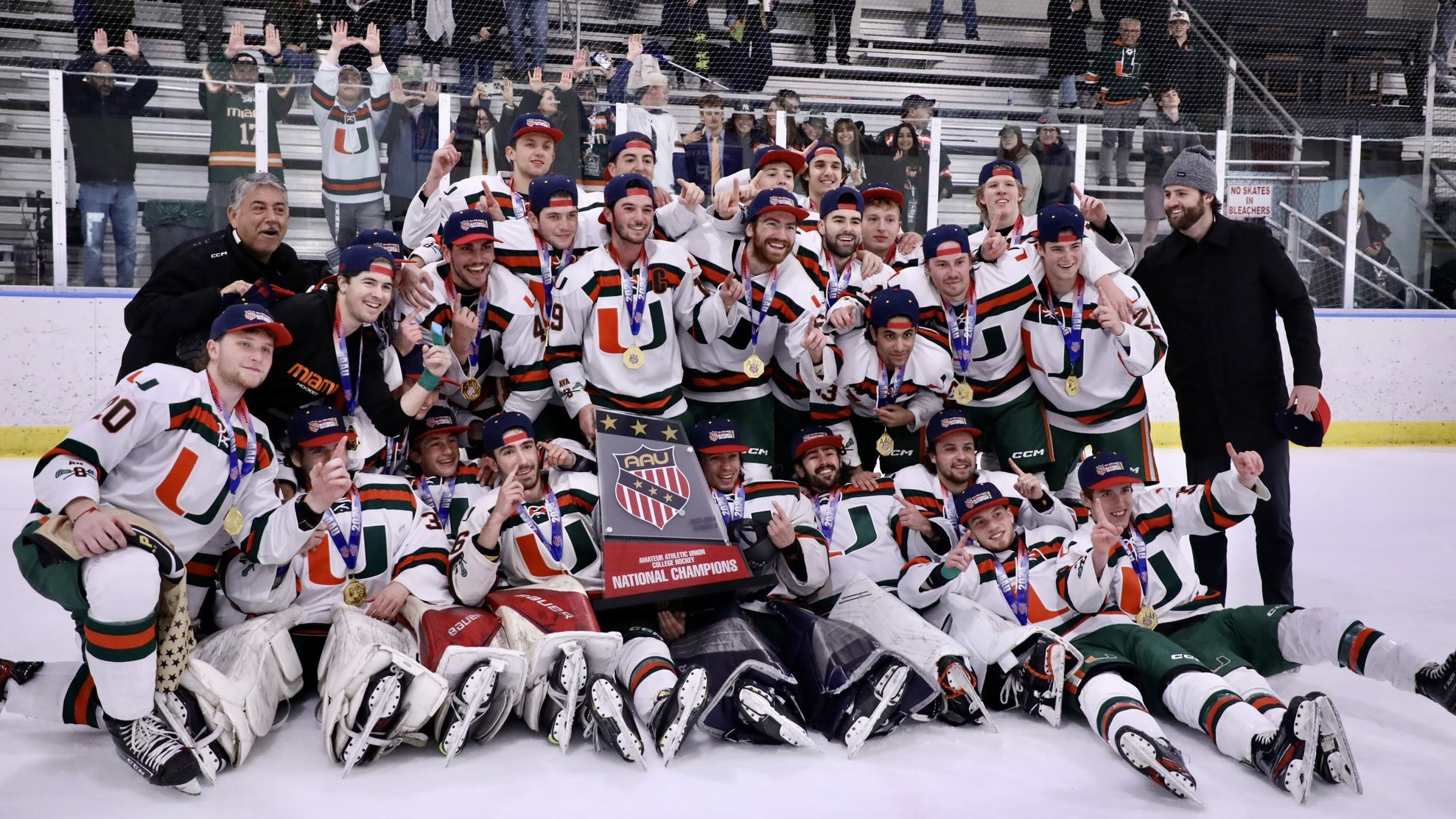 Men’s Ice Hockey Team are National Champions